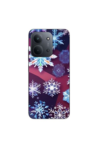 OEM Husa compatibila cu Xiaomi Redmi 15C Silicon Gel Tpu Model Fulgi de Gheata