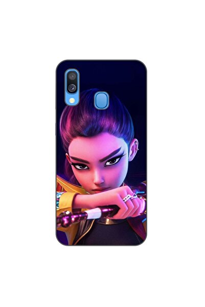 OEM Husa compatibila cu Samsung Galaxy A40 Silicon Gel Tpu Model KPop Demon H...