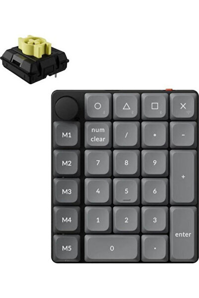 Keychron K0 Max K0M-H4 Ασύρματο Αριθμητικό Πληκτρολόγιο Bluetooth για Tablet ...