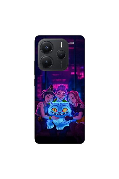 OEM Husa compatibila cu Xiaomi Redmi Note 14 5G Silicon Gel Tpu Model KPop De...