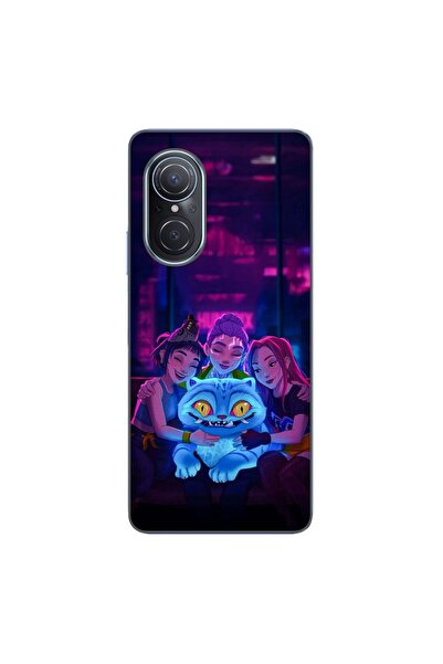 OEM Husa compatibila cu Huawei Nova 9 SE Silicon Gel Tpu Model KPop Demon Hun...