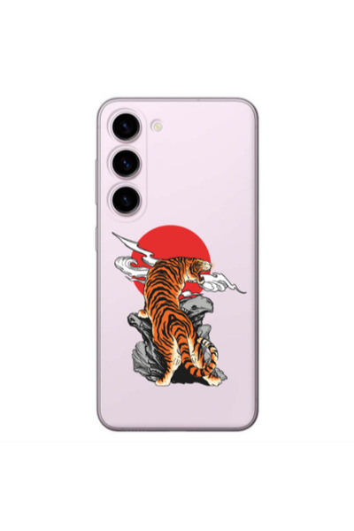 Other Samsung S23 Angry Gorilla Transparent Silicone TPU Θήκη