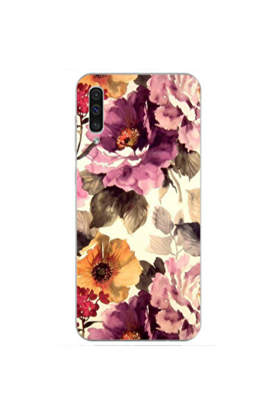 Other Samsung A70 Daisies and roses Transparent Silicone TPU Θήκη