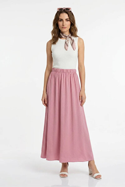 buğrahayalin Women's Long Powder Skirt