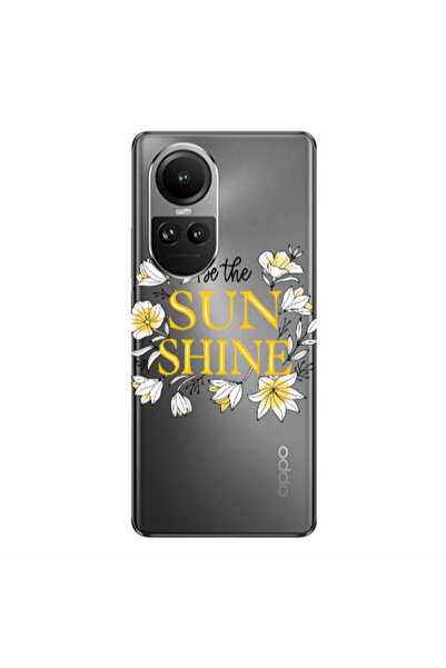 Other Oppo Reno10 5G Sun Shine Transparent Silicone TPU Θήκη