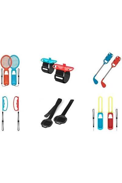 Isy IC-5018 Sports Accessory Set for Nintendo Switch 12 in 1