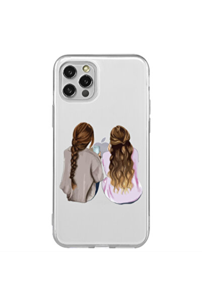 Other Apple iPhone 12 Pro Friends Transparent Silicone TPU Θήκη