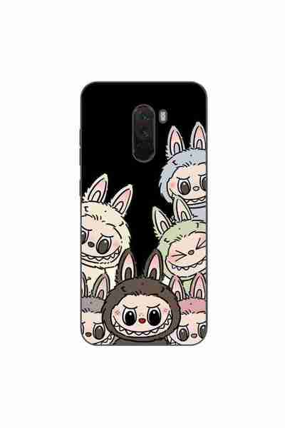 OEM Husa compatibila cu Xiaomi Pocophone F1 Silicon Gel Tpu Model Labubu Patt...