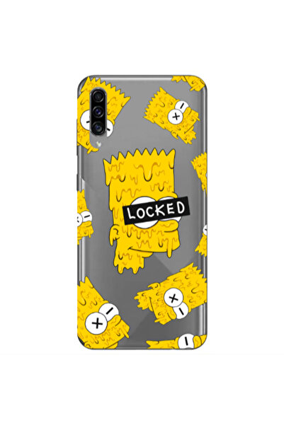 Other Samsung A30S Bart Simpson Transparent Silicone TPU Θήκη