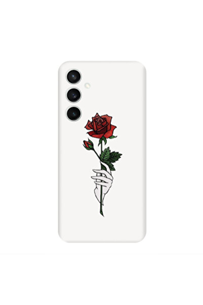 Other Samsung S24 Plus Rose in hand Transparent Silicone TPU Θήκη