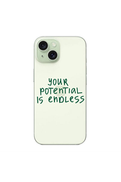 Other Apple iPhone 15 Plus Your potential is endless Transparent Silicone TPU...