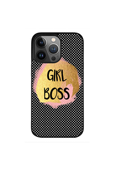 Other Apple iPhone 12 Pro Max Girl boss make up Black Glossy Θήκη
