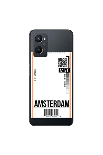 Other Oppo A 96 Amsterdam Travel More Transparent Silicone TPU Θήκη