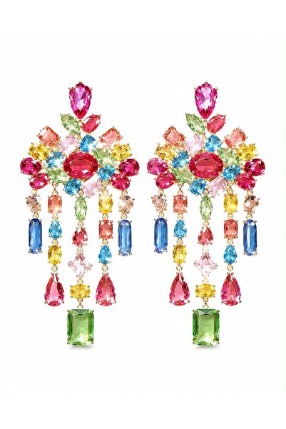Hector&Co. Jewellery Tarz Swa Gema Kristal Küpe