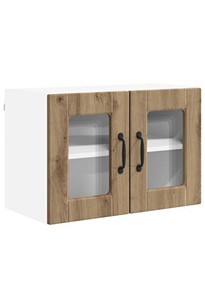 vidaxl Dulap de bucătărie cu raft Stejar Artizanal 60 x 31 x 40 cm