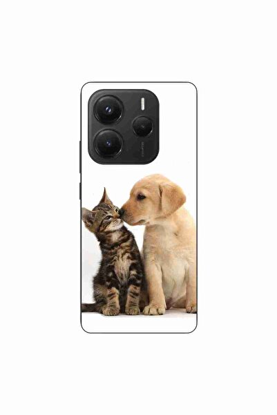 OEM Husa compatibila cu Xiaomi Redmi Note 14 5G Silicon Gel Tpu Model Pisicut...