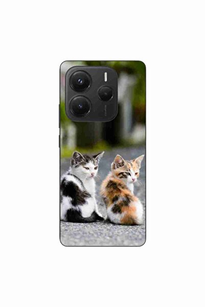 OEM Калъф, съвместим с Xiaomi Redmi Note 14 5G, силиконов гел TPU, с шарка на...