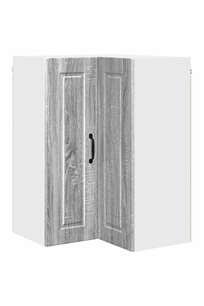 vidaxl Dulap de bucătărie Gri Sonoma 57 x 57 x 80 cm Lemn compozit