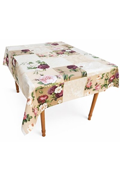 Natalia Design Față de masă din țesătură cerată ND, cu strat de bază textil d...