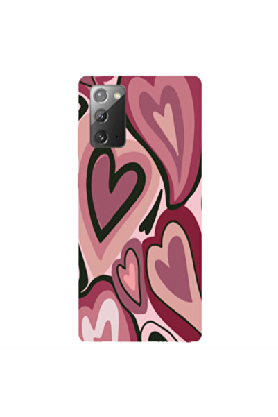 Other Samsung Note 20 Mix Heart Transparent Silicone TPU Θήκη