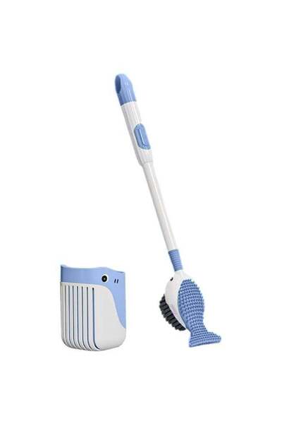 Arabest Toilet Brush Set,Wall Mounted,Heavy Duty Cleaning Brush with Holder,W...