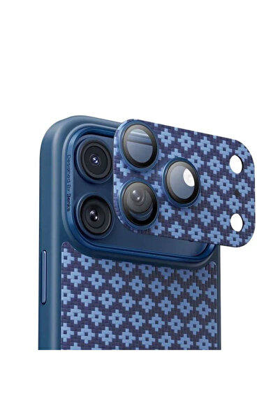 Benks ArmorWarrior Aramid Lens Protector Glass Blue iPhone 17 Pro Max