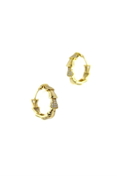 Marsilyan Nvdn- Ieg - Stone Earrings - Gold Iegrs-Nvdn1