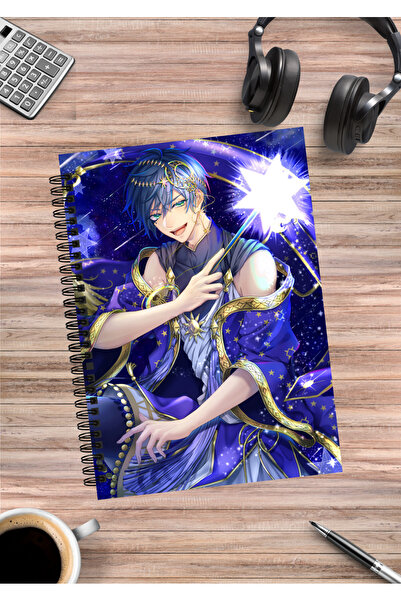 mertfigur Caiet spiralat Twisted Wonderland Anime A5 (50 de foi)