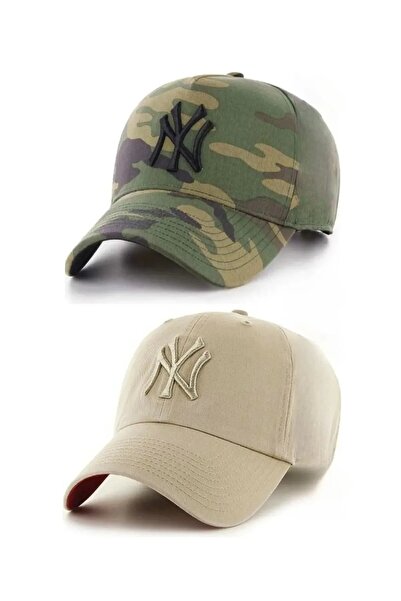 luwian Sports Hat Unisex 2-Piece Set Adjustable Cotton Hat with Adjustable Back.