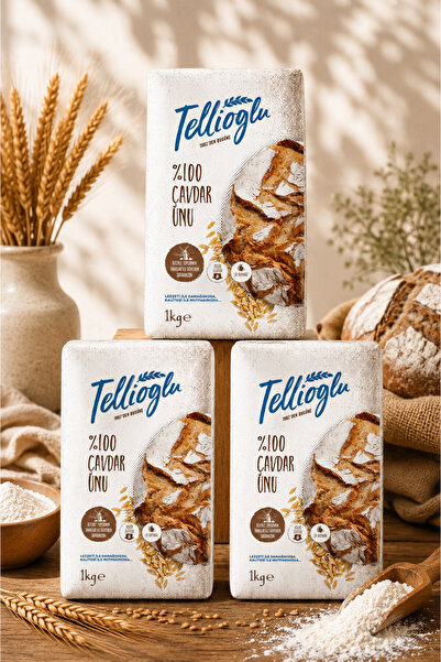 tellioğlu Çavdar Unu 3x1 Kg