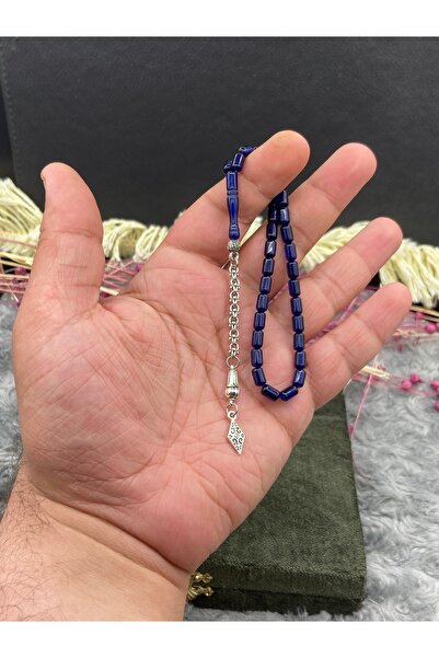 Kttesbihaksesuar 4x7 mm BİLEK BOY KATALİN GÜMÜŞ KAPLAMA PÜSKÜLLÜ