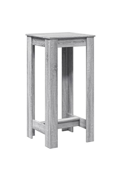 vidaxl Masă bar, gri sonoma, 51x50x103,5 cm, lemn prelucrat