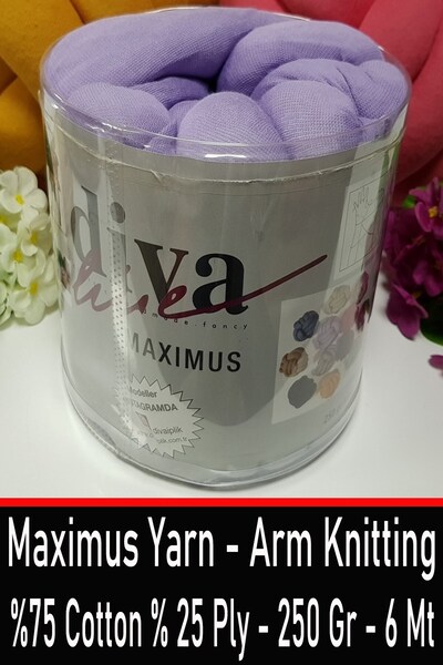 Diva İplik Arm Knit Giant Yarn -250 Grams-6 Mt - Color - 9638