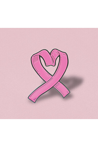 SKYPINZ Brooch - Pink Ribbon - How to Attach - Magnet