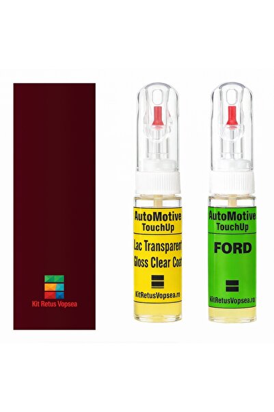 YLKRS AUTOMOTIVE Kit retus vopsea touch-up Ford F-Series FRD90:EH (Med. Caber...