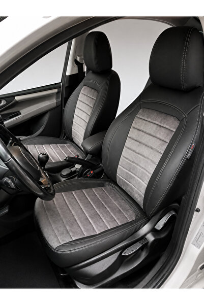 VK AUTO Fiat Egea Compatible Custom Made Seat Cover Thai Feather Leather Airb...