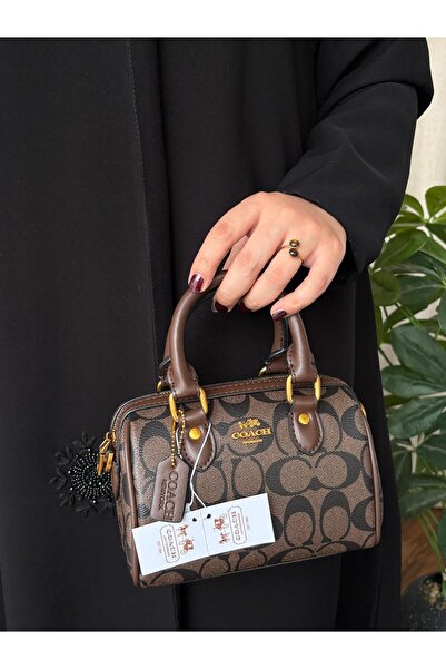 My Coach حقيبة كتف نسائية مع ملحقاتها