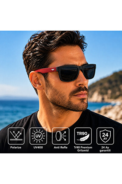 EXELİNE Col 147 New Premium Series Polarized Men's Sunglasses-Polarized-Uv400...