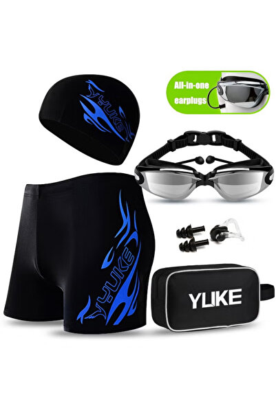 TAPIT Professional Swimming Kits Swim Cap UV Protection & Anti-fog Swim Goggl...