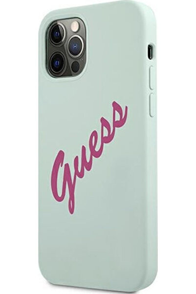 Guess Σιλικόνη Vintage Πίσω Κάλυμμα Πλαστικό Μπλε (iPhone 12 Pro Max) Κωδικός...