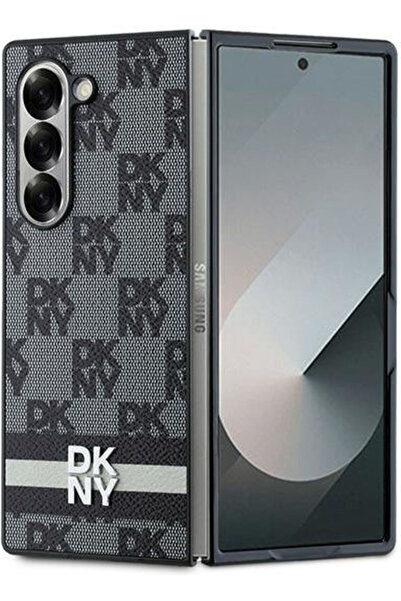 Dkny Θήκη Πλάτης Δερμάτινη Μαύρη (Galaxy Z Fold6) Κωδικός: KF2342660