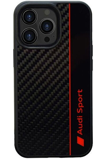 Audi Πίσω Κάλυμμα Πλαστικό Μαύρο (iPhone 13 Pro Max) Κωδικός: AUS-TPUPCIP13PM...