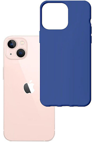 3MK Ματ Πίσω Κάλυμμα Σιλικόνης 1.2mm Μύρτιλο (iPhone 14)
