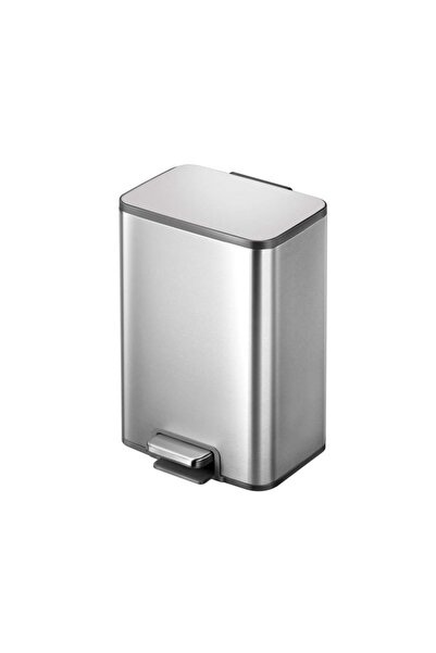EKO Marina 20L Stainless Steel Step Bin Soft Close Matt Finish
