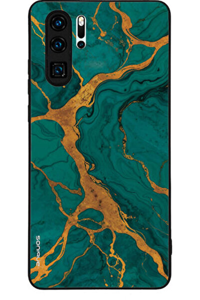 Other Θήκη Sonique Σειράς Marble για Huawei P30 Pro Πράσινη
