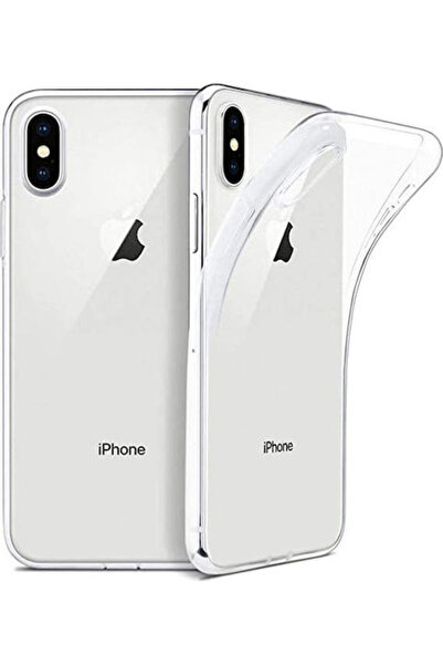 OEM Πίσω Κάλυμμα Σιλικόνης 2mm Διαφανές (iPhone XS Max)