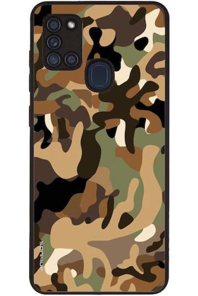 Other Θήκη Sonique Σειρά Στρατιωτικού Καμουφλάζ για Samsung Galaxy A21s Καφέ