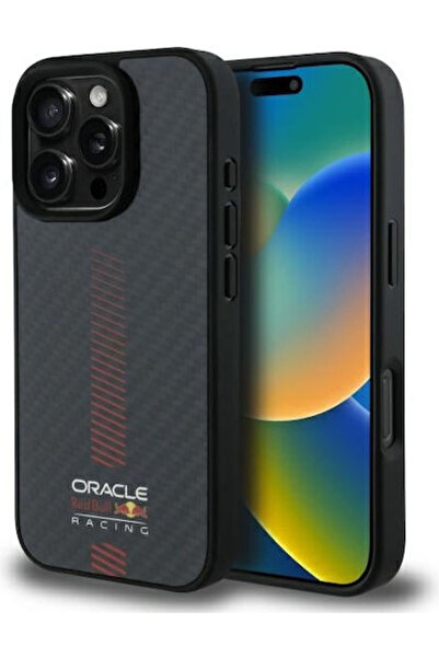 Red Bull Back Cover Plastic / Silicone Black (iPhone 16 Pro Max)