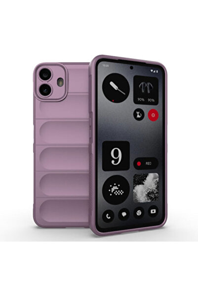 Techsuit Μαγική Πίσω Θήκη Σιλικόνης Μωβ (Nothing CMF Phone 1)