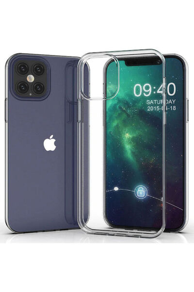 OEM 2mm Διαφανές Πίσω Κάλυμμα Σιλικόνης (iPhone 12 Pro Max)